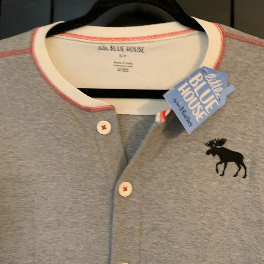 Little Blue House Mens One Piece Pajama - Picture 4 of 8
